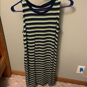 Maternity striped dress